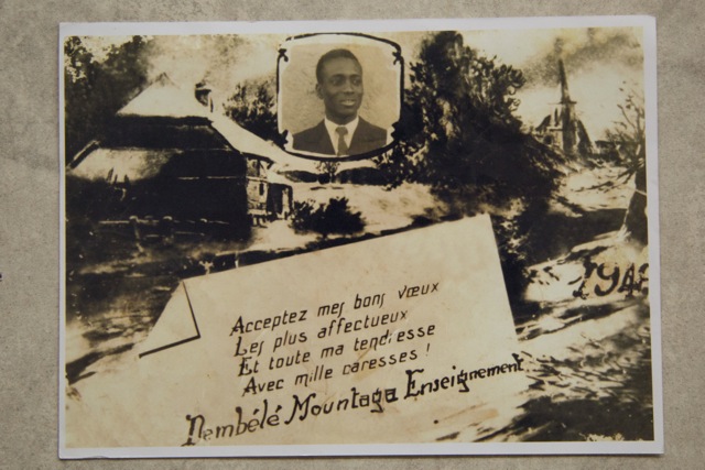 Mountaga Dembélé, Carte de voeux, 1948